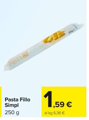 Pasta Fillo Simpl