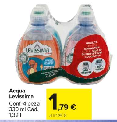 ACQUA LEVISSIMA