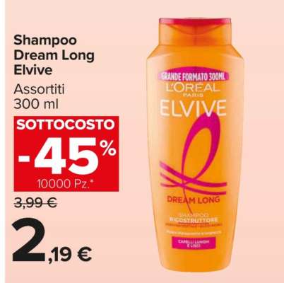 Shampoo Dream Long Elvive