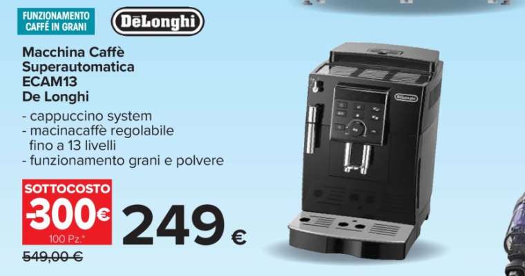Macchina Caffè Superautomatica ECAM13 De Longhi