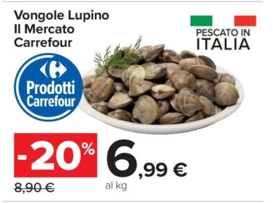 Vongole Lupino Il Mercato Carrefour