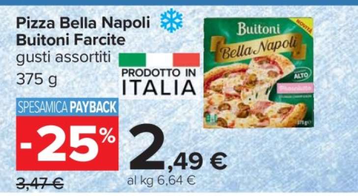 Pizza Bella Napoli Buitoni Farcite
