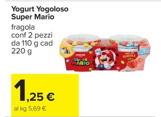 Yogurt Yogoloso Super Mario