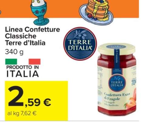 Linea Confetture Classiche Terre d’Italia