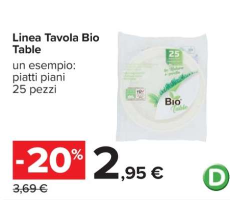 Linea Tavola Bio Table