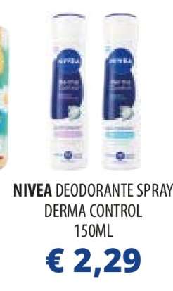 NIVEA DEODORANTE SPRAY DERMA CONTROL