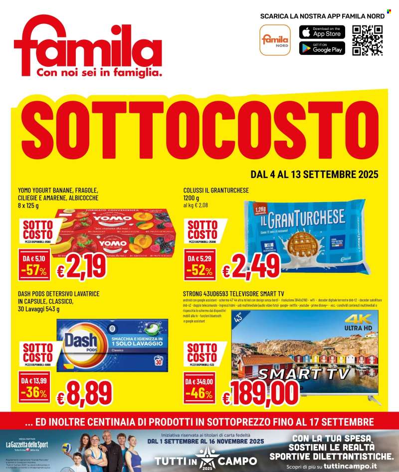 Volantino Famila - 4/9/2025 - 17/9/2025.