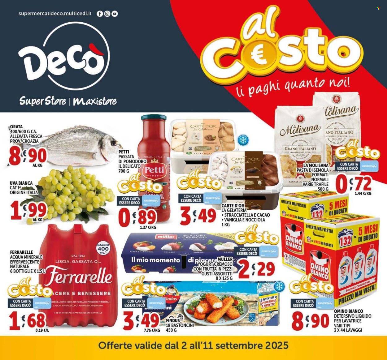 Volantino Deco - 2/9/2025 - 11/9/2025. Pagina 1