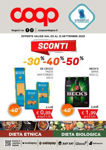 Volantino Coop - 3/9/2025 - 13/9/2025.