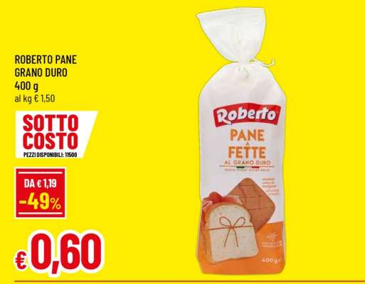 ROBERTO PANE GRANO DURO