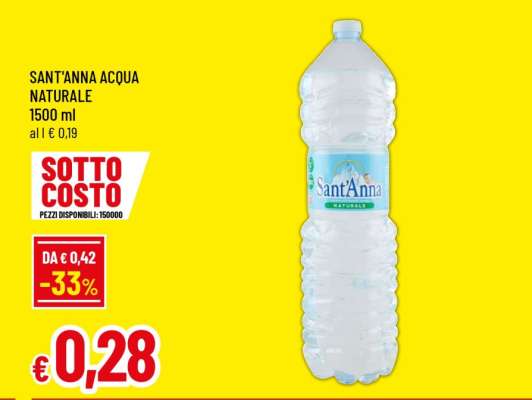 Sant'Anna ACQUA NATURALE