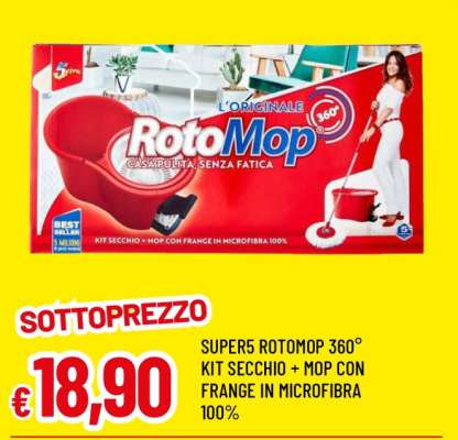 SUPER5 ROTOMOP 360°