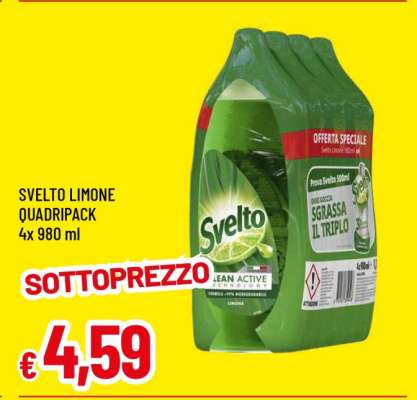 Svelto Limone Quadripack