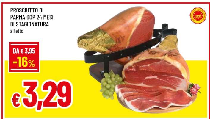 Prosciutto di Parma DOP 24 mesi di stagionatura