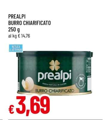 PREALPI BURRO CHIARIFICATO