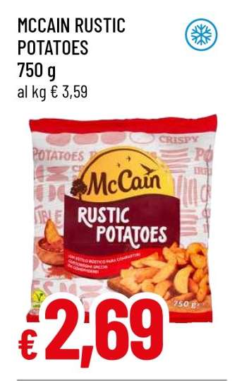 MCCAIN RUSTIC POTATOES