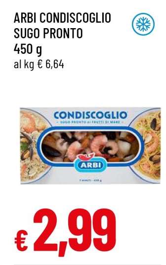 ARBI CONDISCOGLIO SUGO PRONTO