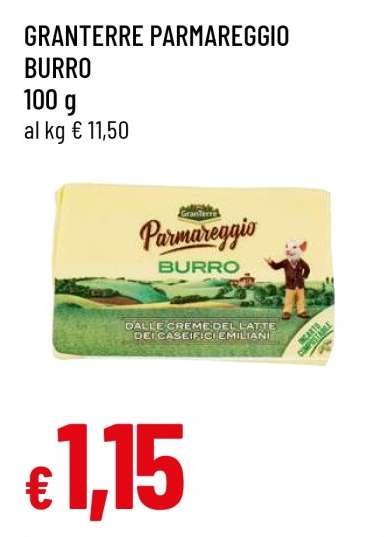 GRANTERRE PARMAREGGIO BURRO