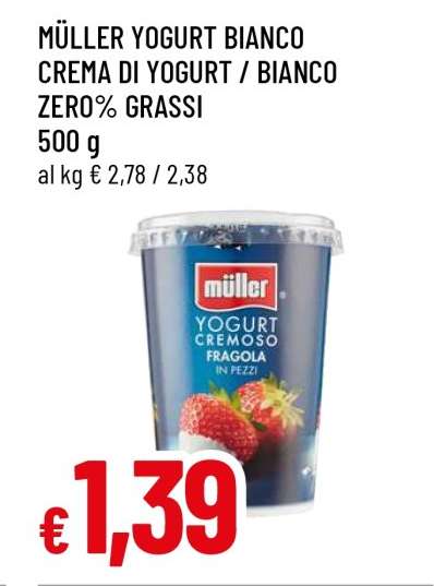 Müller Yogurt Bianco