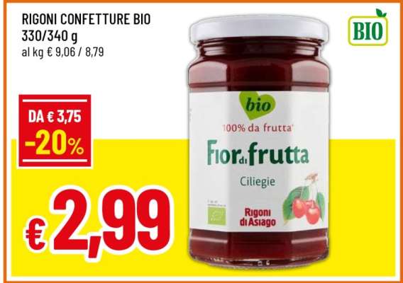 RIGONI CONFETTURE BIO