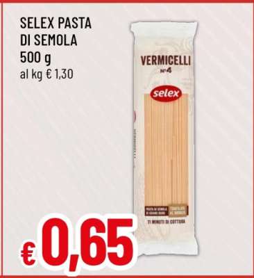 SELEX pasta di semola
