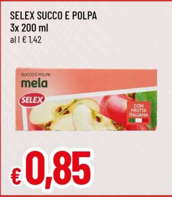 SELEX Succo e Polpa