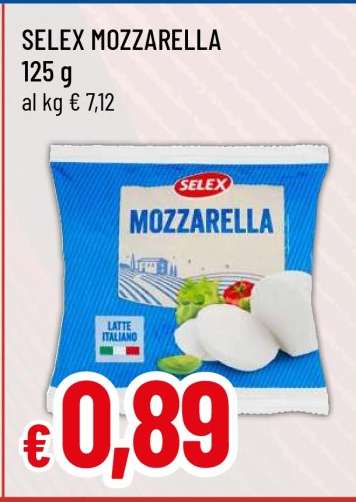 SELEX mozzarella