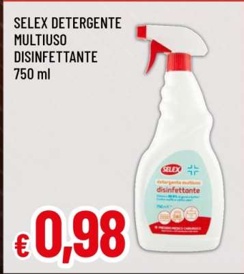 SELEX DETERGENTE MULTIUSO DISINFETTANTE