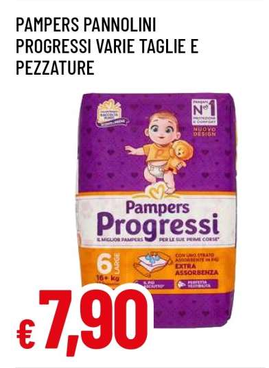 Pampers Pannolini Progressi