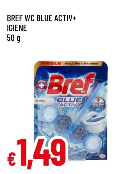 BREF WC BLUE ACTIV+ IGIENE