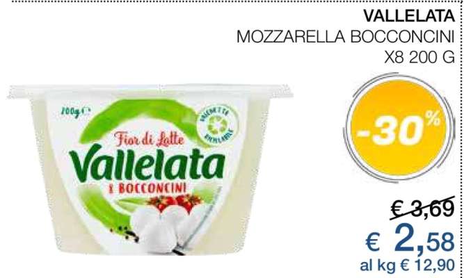 VALLELATA MOZZARELLA BOCCONCINI