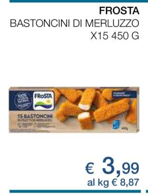 FROSTA Bastoncini di Merluzzo