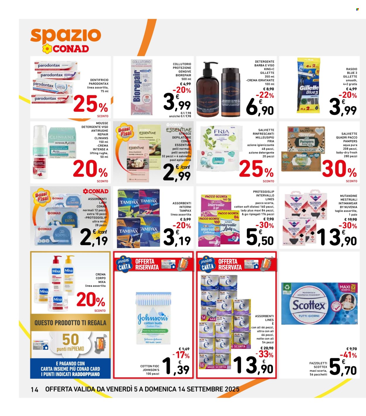 Volantino Spazio Conad - 5/9/2025 - 14/9/2025. Pagina 14