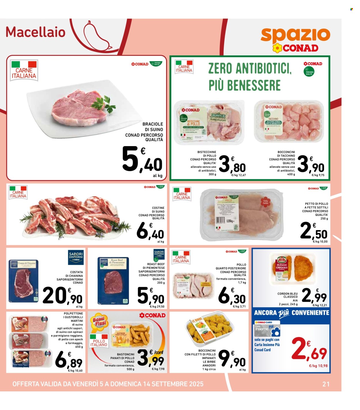 Volantino Spazio Conad - 5/9/2025 - 14/9/2025. Pagina 21