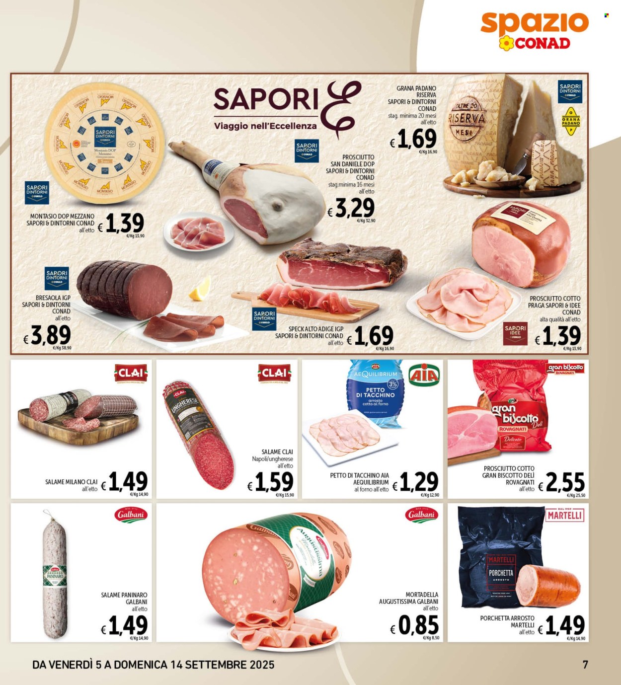 Volantino Spazio Conad - 5/9/2025 - 14/9/2025. Pagina 7