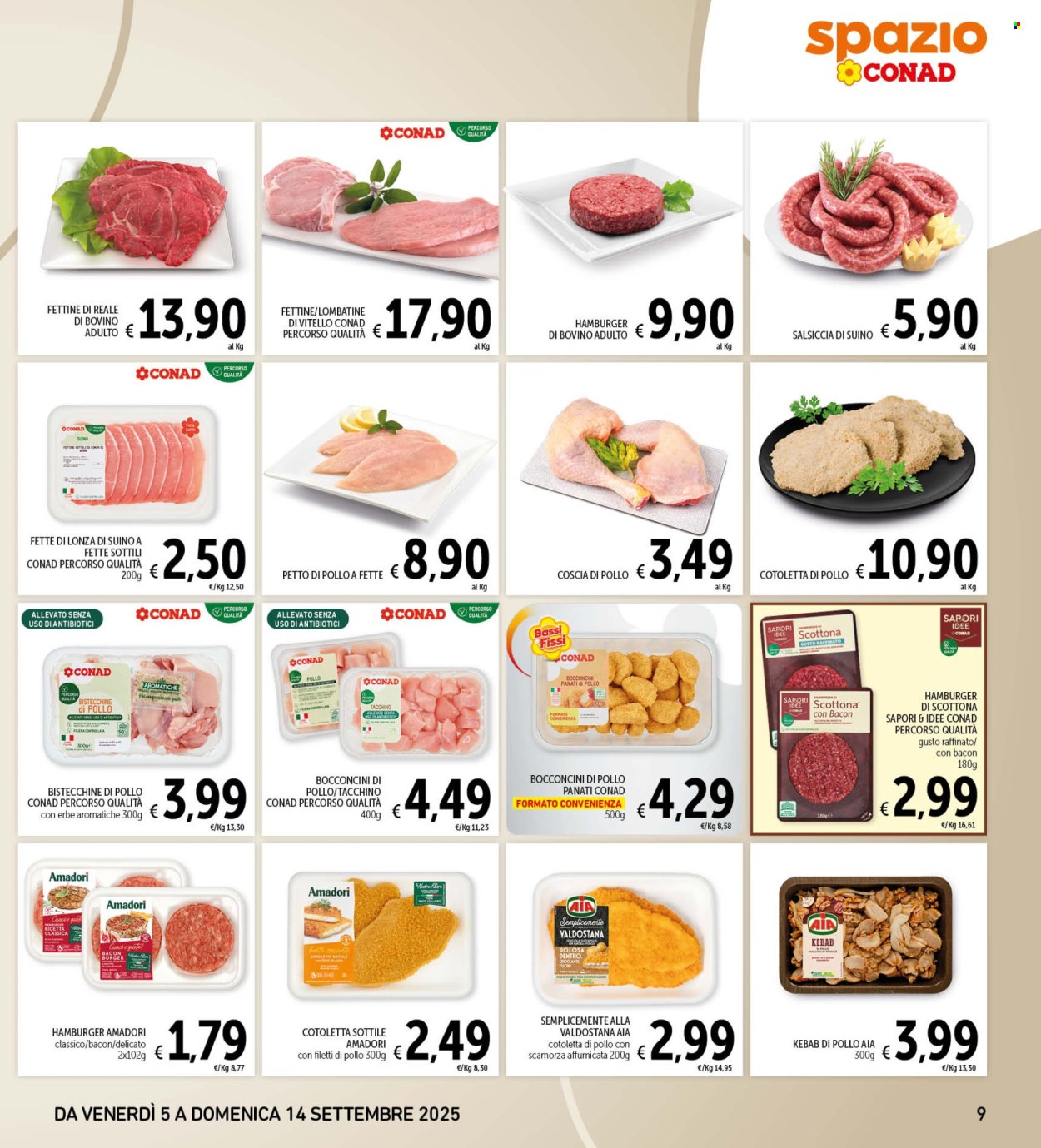 Volantino Spazio Conad - 5/9/2025 - 14/9/2025. Pagina 9