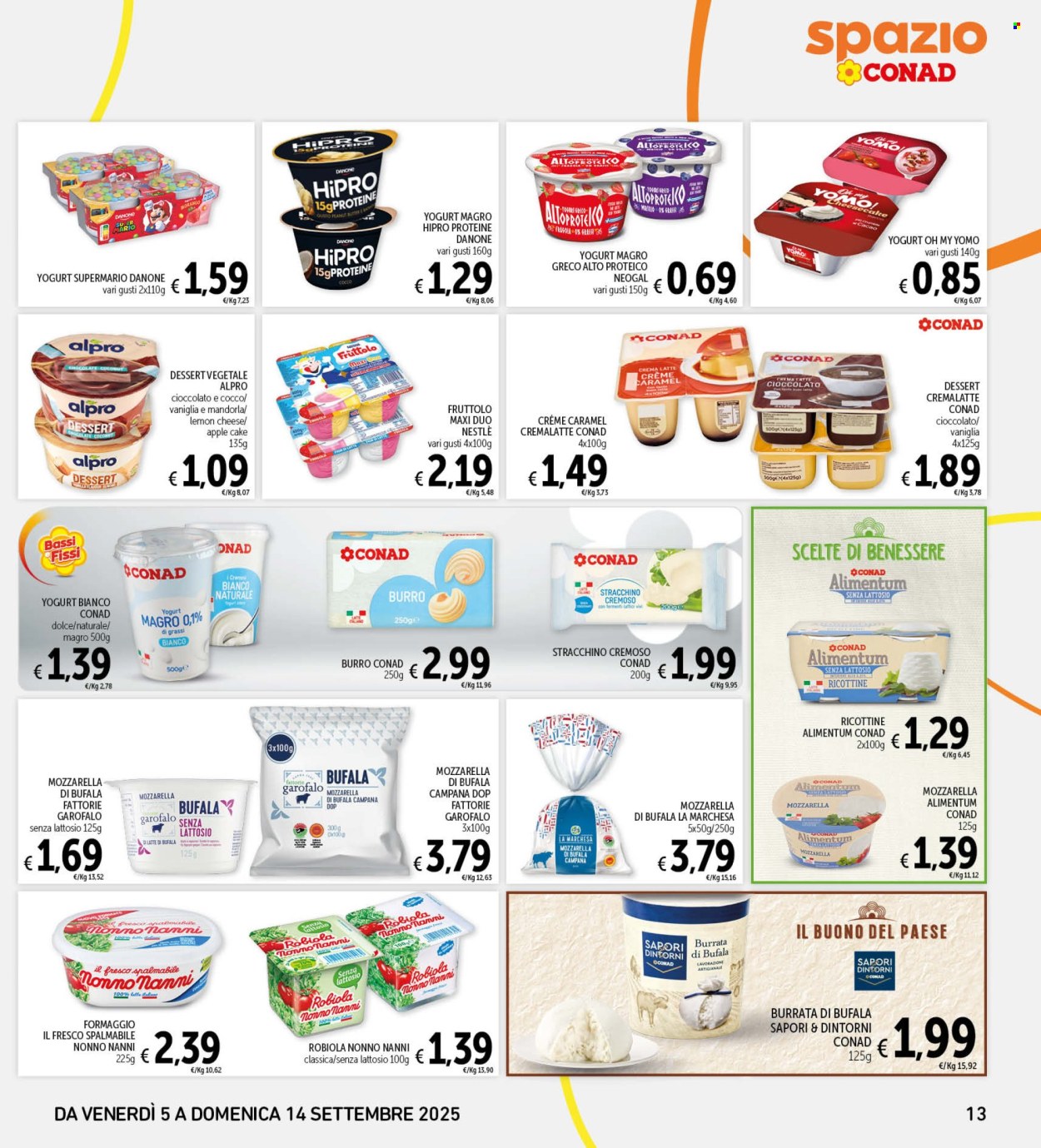Volantino Spazio Conad - 5/9/2025 - 14/9/2025. Pagina 13