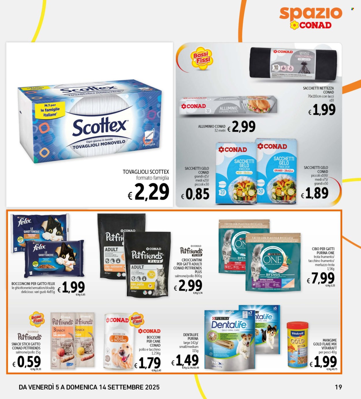 Volantino Spazio Conad - 5/9/2025 - 14/9/2025. Pagina 19