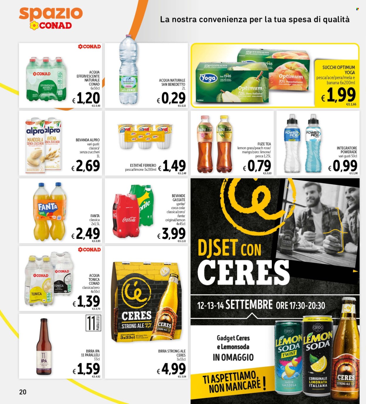 Volantino Spazio Conad - 5/9/2025 - 14/9/2025. Pagina 20