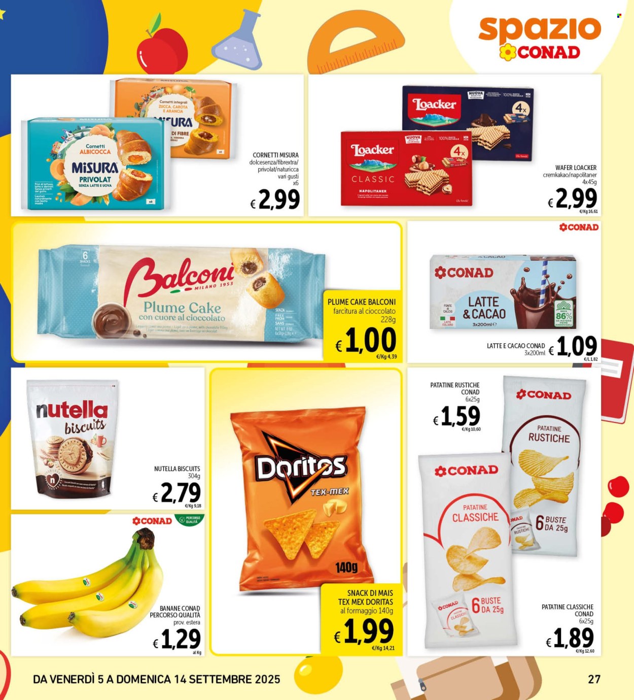 Volantino Spazio Conad - 5/9/2025 - 14/9/2025. Pagina 27