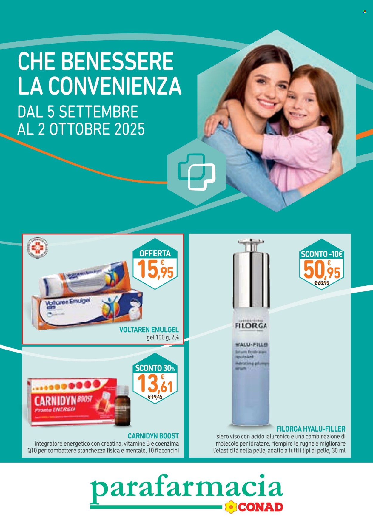 Volantino Conad - 5/9/2025 - 2/10/2025. Pagina 1