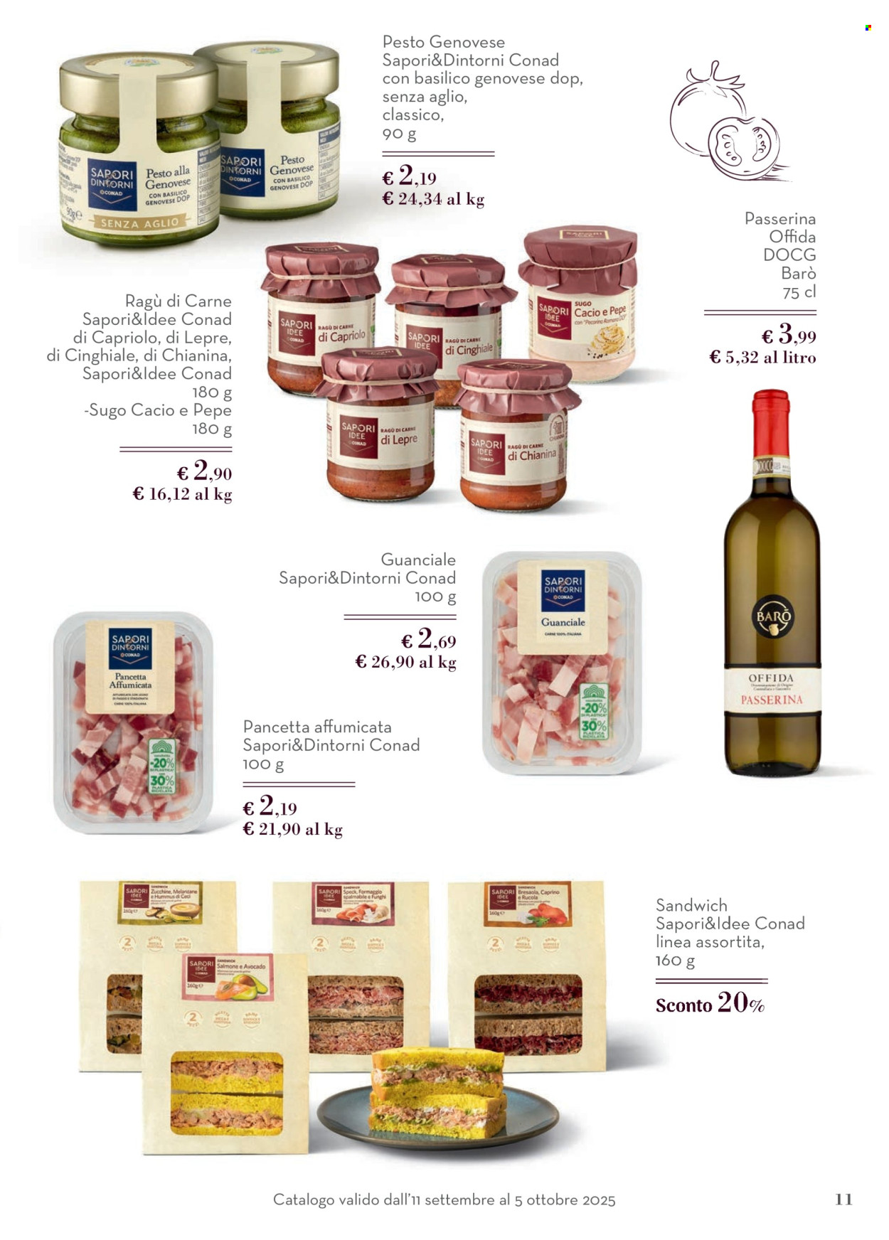 Volantino Conad - 11/9/2025 - 5/10/2025. Pagina 11