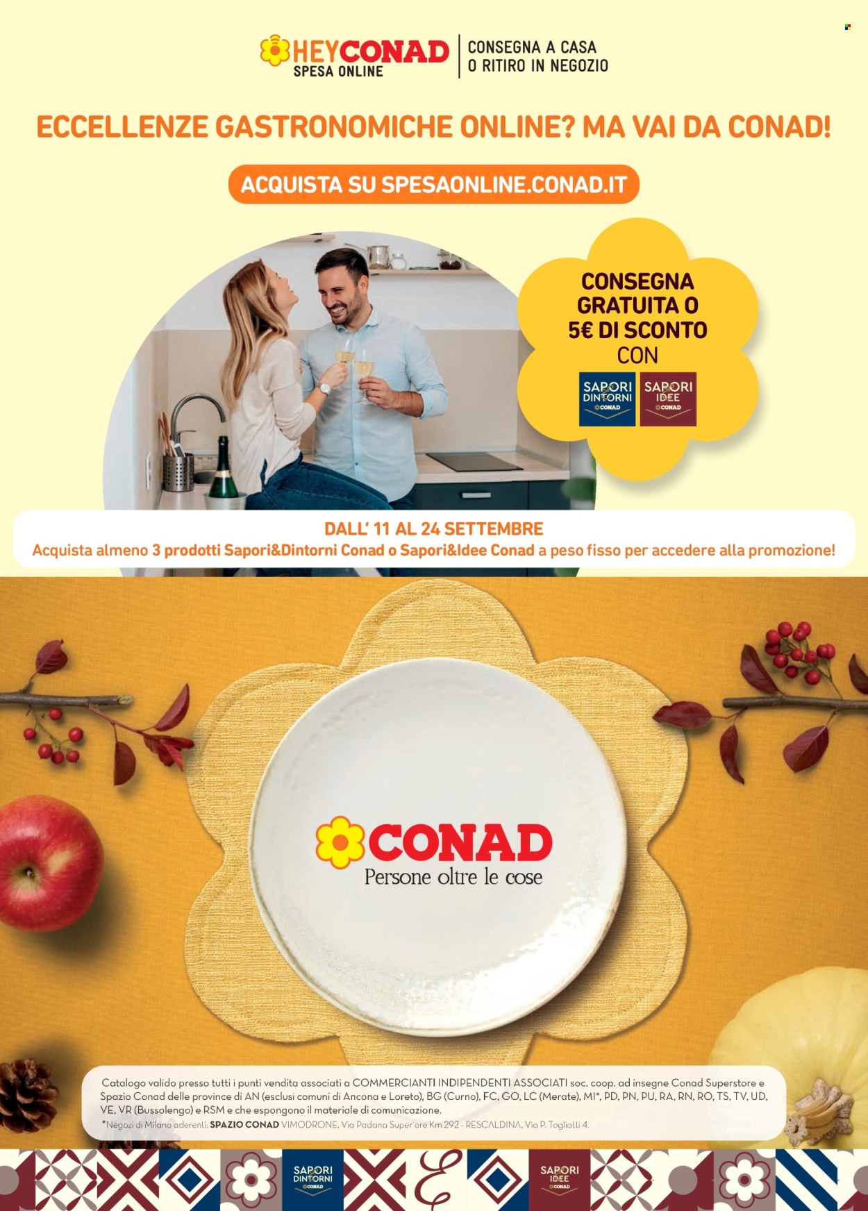 Volantino Conad - 11/9/2025 - 5/10/2025. Pagina 20
