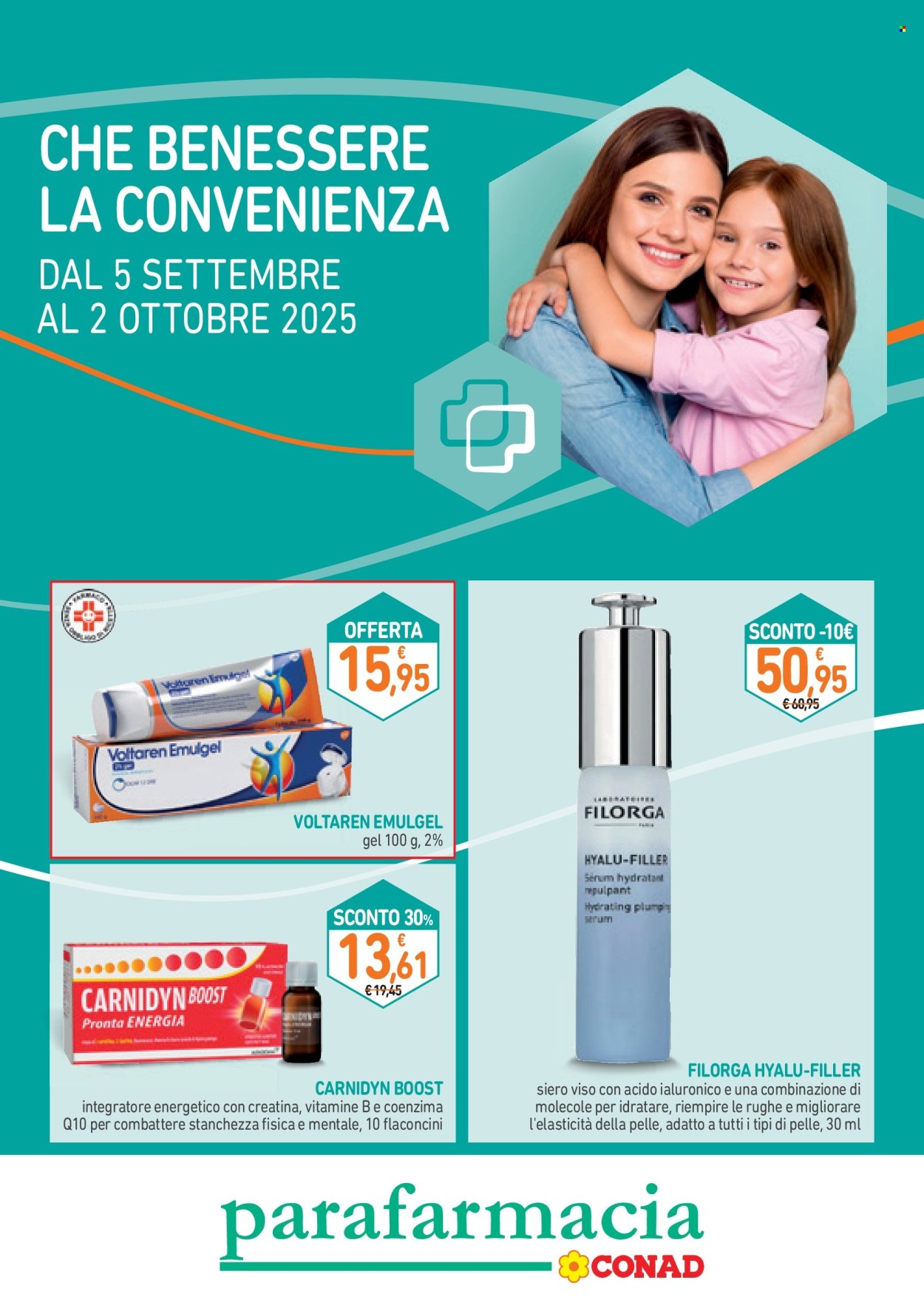 Volantino Conad - 5/9/2025 - 2/10/2025. Pagina 1