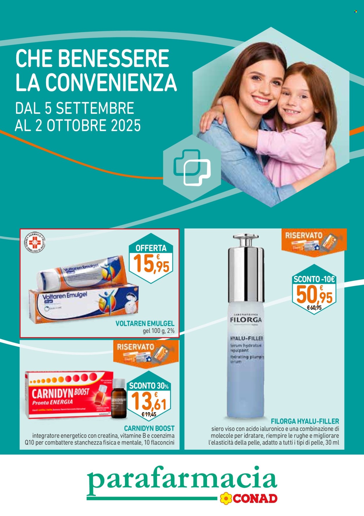 Volantino Conad - 5/9/2025 - 2/10/2025. Pagina 1