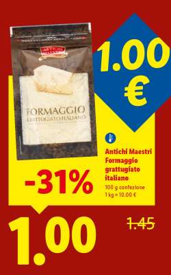 Antichi Maestri Formaggio grattugiato italiano
