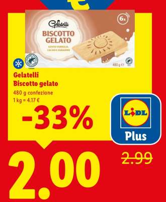 Gelatelli Biscotto gelato