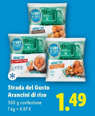 Strada del Gusto Arancini di riso