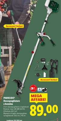 PARKSIDE® Decespugliatore a benzina