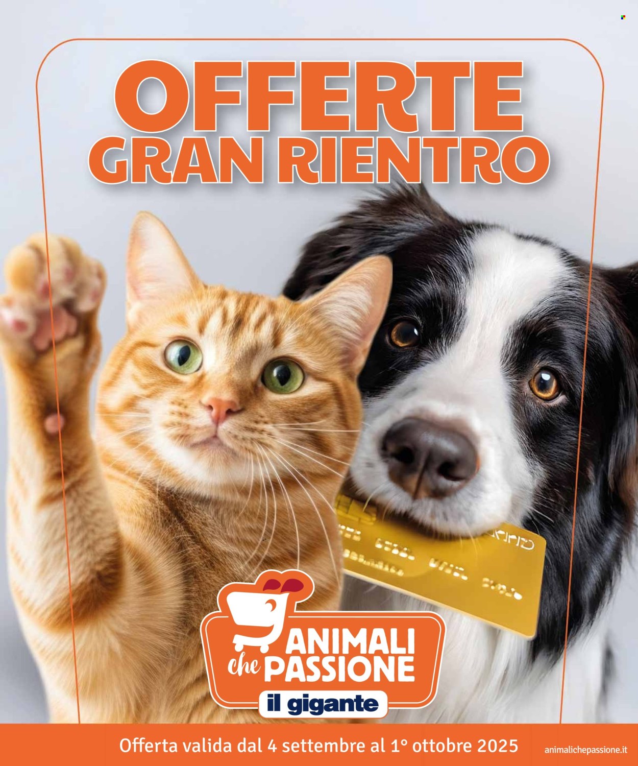 Volantino Il Gigante - 4/9/2025 - 1/10/2025. Pagina 1